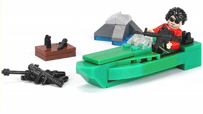 

Emob 91 Pcs Player Battleground Mission Theme 3D Bricks Block Set Building Toy for Kids(Multicolor)