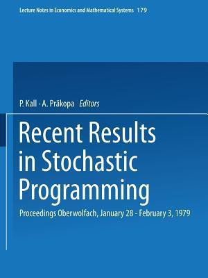 Recent Results in Stochastic Programming(English, Paperback, unknown)