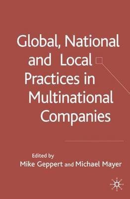 Global, National and Local Practices in Multinational Companies(English, Hardcover, unknown)