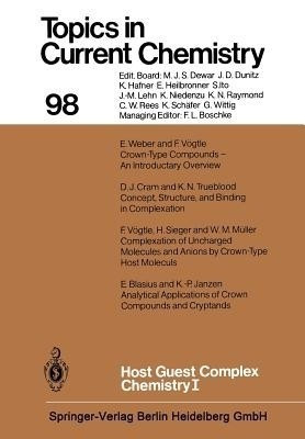 Host Guest Complex Chemistry I(English, Paperback, unknown)