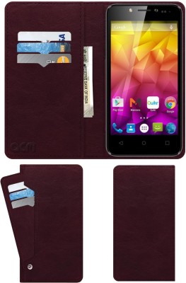 ACM Flip Cover for Hitech Air 3i(Maroon, Cases with Holder, Pack of: 1)