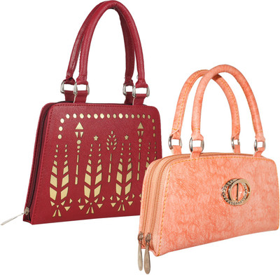 

Element Cart Casual, Formal, Party Multicolor Clutch
