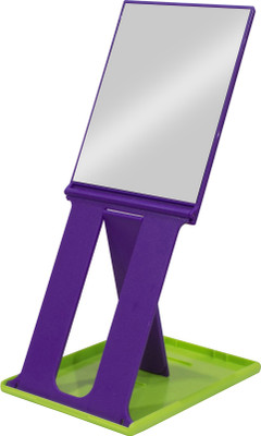 

Fully New Arrival Mirror With Stand For Shaving, Foldable Mirror For Makeup, Easy To Carry, Pack Of 1