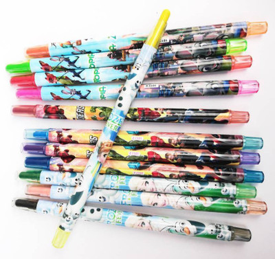 

MEHTA Twisting Crayons - Frozen Princes -Set Of 12(Set of 12, Multicolor)