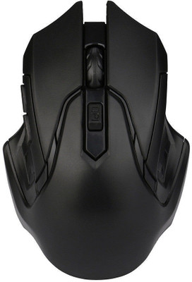 

Solace Wireless Silent LED Backlit USB Optical Ergonomic Gaming Mouse T Wireless Optical Gaming Mouse(2.4GHz Wireless, Black)