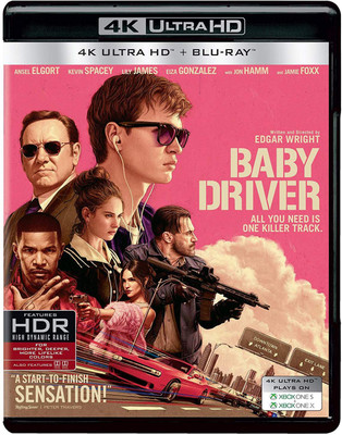 

Baby Driver (4K UHD & HD)(4K(UHD) Blu-ray English)