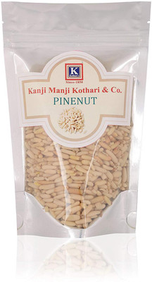 

K Kotharis Unshelled (Afghanistan Produce) | 200g | Dry Fruits by Kanji Manji Kothari & Co â Since 1850 | Pine Nuts(200 g, Pouch)