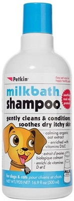 

petkin Conditioning Milkbath Dog Shampoo(500 ml)