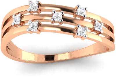 avsar Kashish 14kt Cubic Zirconia Rose Gold ring