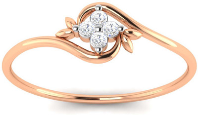 avsar Chitra 14kt Cubic Zirconia Rose Gold ring