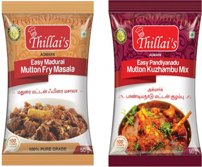 

Thillai's Mutton Twin Pack(Mutton Curry(50g)+Mutton Fry (50g))(2 x 50 g)