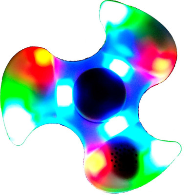 

Best Premium Quality White Spinner_With color blinking light_Spinner_With inbuild Bluetooth to listen music_Pack of 1 Spinner(White)