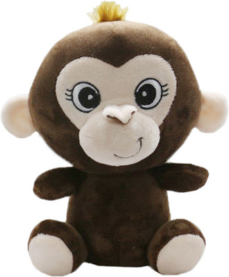 

My Baby Excels Smiling Baby Monkey Plush - Brown 21cm - 21 cm(Brown)
