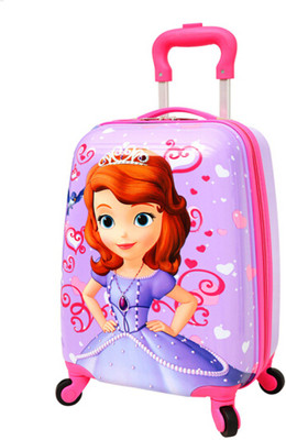 

LALA LIFE Square Shape (FAIRYTALE )  Inch ( 45 cm ) Hard Side Water Proof Polycarbonate 360 A^ Rotating Exclusive Printed Pattern Fashionable Smart School Bag For Kids Comfortable And Ergonomic Handle Carry Luggage Bag For Children 4 Single Spinner Wheel 