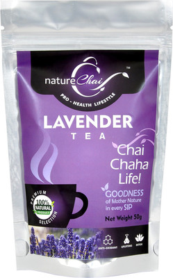 

Nature Chai Lavender Tea (50 gm each / Pack of 2 ) Lavender Herbal Infusion(100 g, Vacuum Pack)