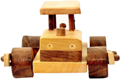 

Craftpoint Wooden Toy Road Roller Toy(Brown)