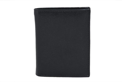 

Lamek Boys Black Genuine Leather Wallet(8 Card Slots)