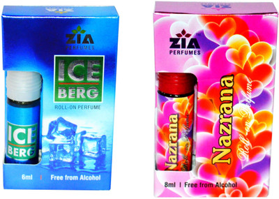 

Zia Ice Berg and Nazarana Special Malaysian Edition Floral Attar(Gold Musk)
