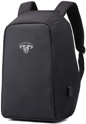 

bagsvilla Waterproof Antitheft 20 Laptop Backpack(Black)