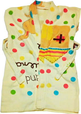 

Lavs Peach  Bath Robe(1, For: Baby Boys & Baby Girls, Peach