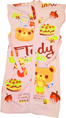 

Lavs Pink Medium Bath Robe(1, For: Baby Boys & Baby Girls, Pink