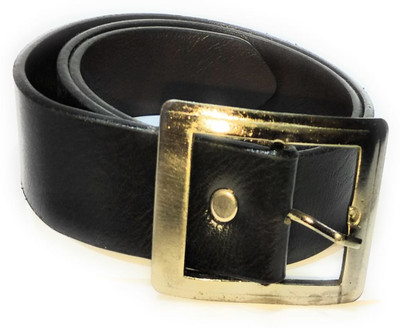

hawksty Men Casual Black Genuine Leather Belt