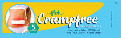 

Floh Crampfree Pain Relief Patches - (5 patches Per Pack) Plaster & Patch(5 Patches)