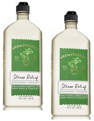 

Bath & Body Works Lot of 2 Eucalyptus Spearmint Body Wash & Foam Bath 10 Oz. Stress Relief(295 ml, Pack of 2)