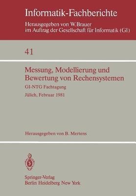 Messung, Modellierung und Bewertung von Rechensystemen(German, Paperback, unknown)