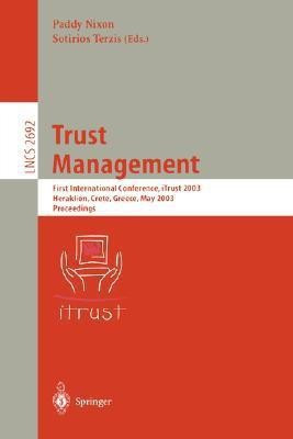 Trust Management(English, Paperback, unknown)