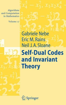 Self-Dual Codes and Invariant Theory(English, Hardcover, Nebe Gabriele)