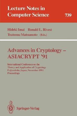 Advances in Cryptology - ASIACRYPT '91(English, Paperback, unknown)
