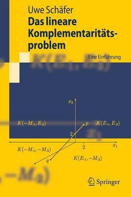 Das lineare Komplementaritaetsproblem(German, Paperback, Schaefer Uwe)