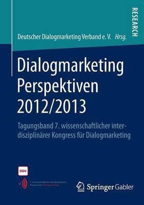 Dialogmarketing Perspektiven 2012/2013(German, Paperback, unknown)