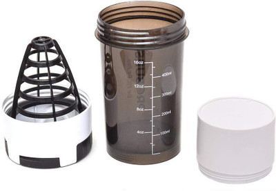 

fab enterprises gym protein bottle 450 Shaker(Pack of 1, White)