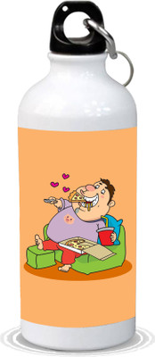 

GRAZIOS Foodie Design Stainless Steel Sipper 750 ml Sipper(Pack of 1, Multicolor)