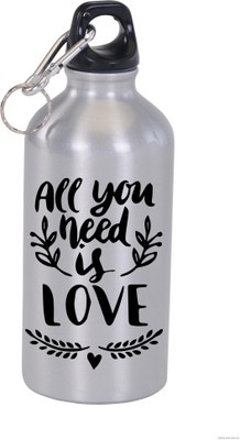 

Smokey All Is Need Is Love Stainless Steel Sipper 600 ml Sipper(Pack of 1, Multicolor), Silver