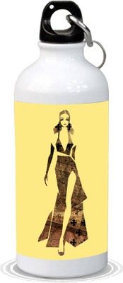 

GRAZIOS Fashion Girl Design Stainless Steel Sipper 750 ml Sipper(Pack of 1, Multicolor)