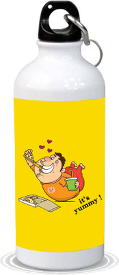 

Kolorfame It's Yummy! Design Stainless Steel Sipper 600 ml Sipper(Pack of 1, Multicolor), White