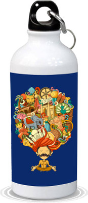 

GRAZIOS Folk Design Stainless Steel Sipper 750 ml Sipper(Pack of 1, Multicolor)