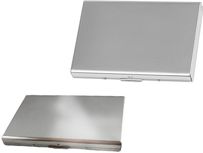 

Rangoli ® 6 Card Holder(Set of 2, Silver)