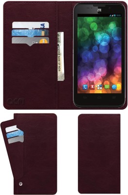 ACM Flip Cover for Zte Blade G2 V880h(Maroon, Cases with Holder, Pack of: 1)