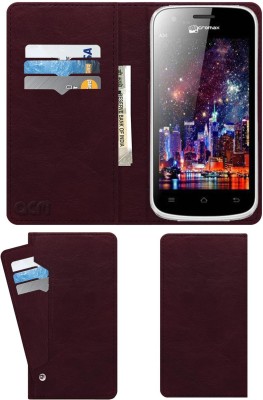 ACM Flip Cover for Micromax Bolt A34(Maroon, Cases with Holder, Pack of: 1)