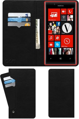 ACM Flip Cover for Nokia Lumia 720(Black, Cases with Holder, Pack of: 1)