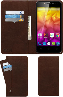 ACM Flip Cover for Hitech Air 3i(Brown, Cases with Holder, Pack of: 1)