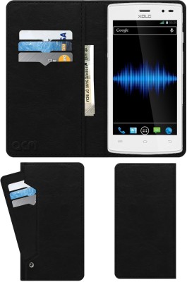 ACM Flip Cover for Xolo Q600 Club(Black, Cases with Holder, Pack of: 1)