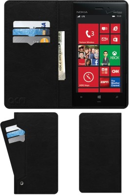 ACM Flip Cover for Nokia Lumia 928(Black, Cases with Holder, Pack of: 1)