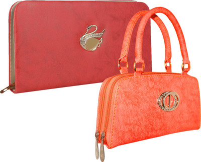 

Element Cart Casual, Formal, Party Multicolor Clutch