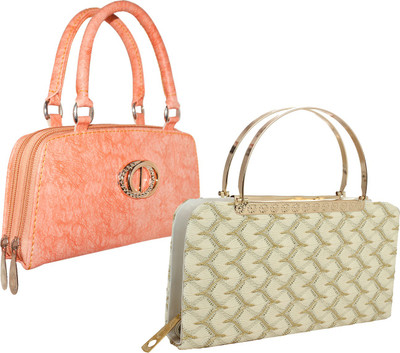 

Element Cart Casual, Formal, Party Multicolor Clutch