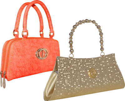 

Element Cart Casual, Formal, Party Multicolor Clutch